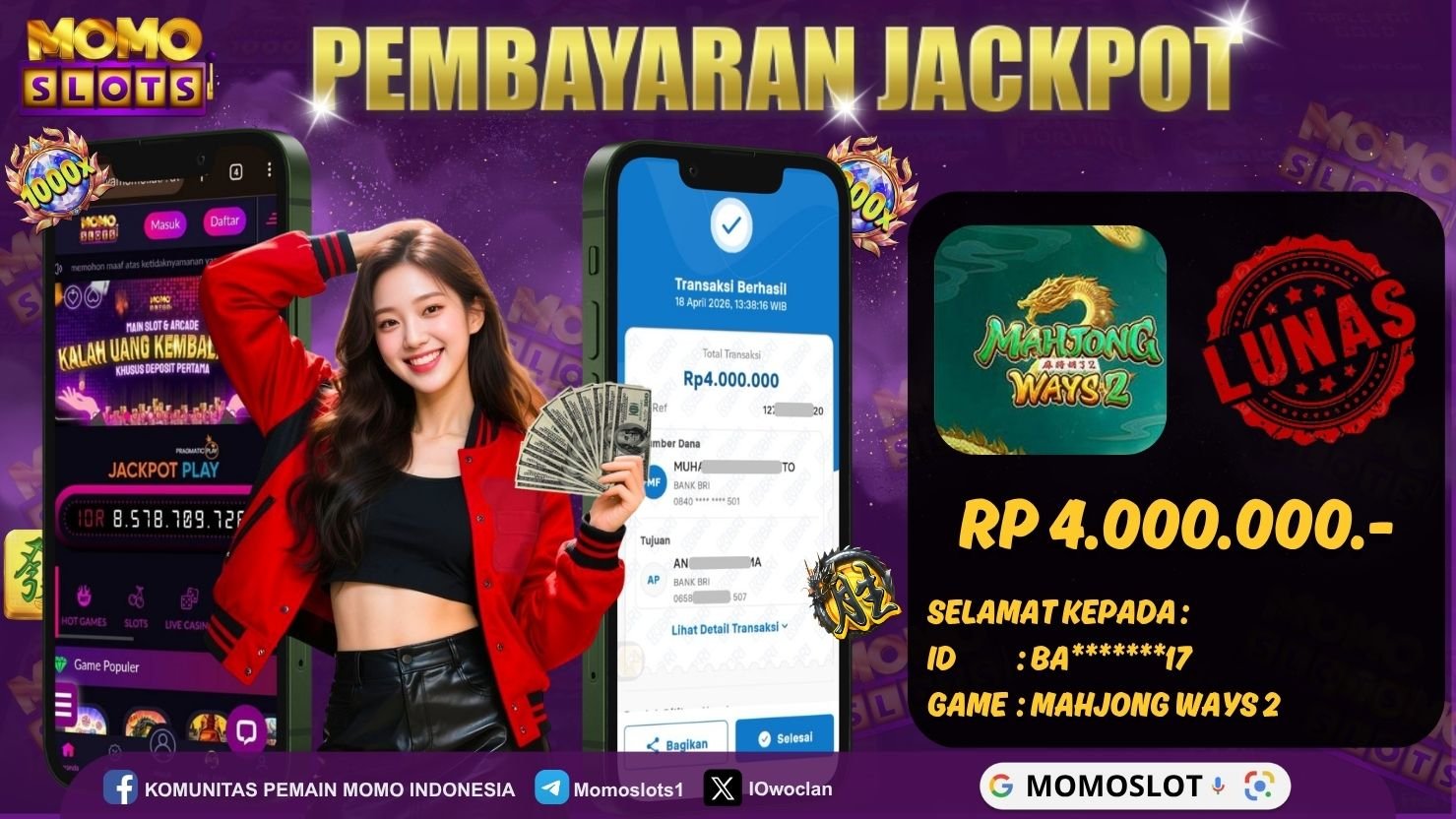 MOMOSLOTS JACKPOT SLOT MAHJONG WAYS 2